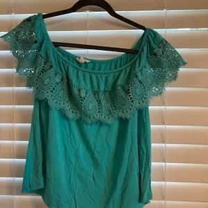 Off the shoulder top